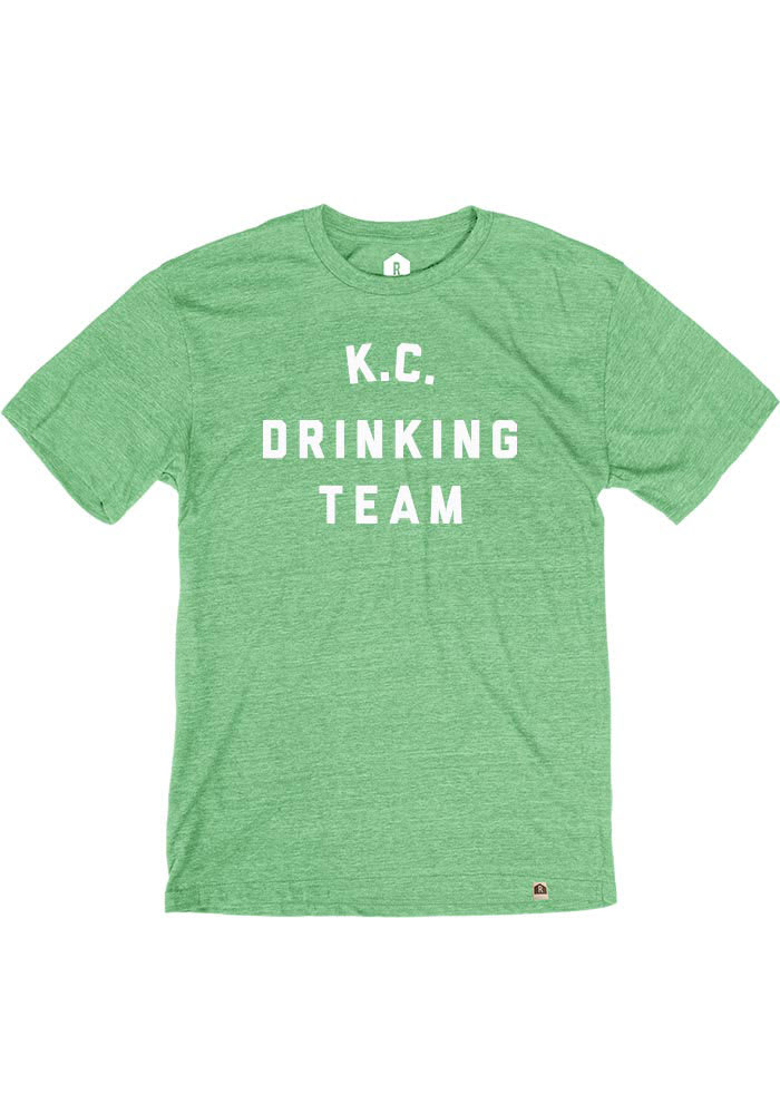 Kansas City Green Drinking Team Short Sleeve T Shirt