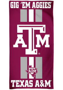 Texas A&amp;M Aggies Team Logo Beach Towel