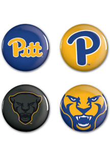 Pitt Panthers 4pk 1.25 Inch Button