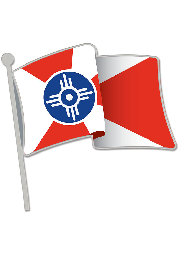 Wichita Souvenir Wichita Flag Pin