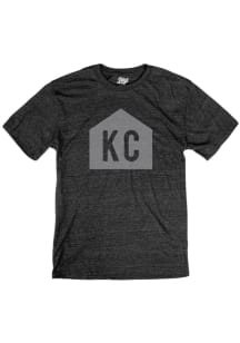 Kansas City Black Home Short Sleeve T Shirt