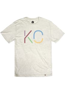 Kansas City Oatmeal Multi Color Short Sleeve T Shirt