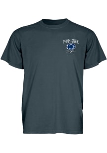Penn State Nittany Lions Womens Blue Mom Spiral Short Sleeve T-Shirt