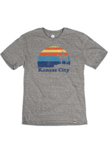 Kansas City Grey Sunset Scout Short Sleeve T Shirt