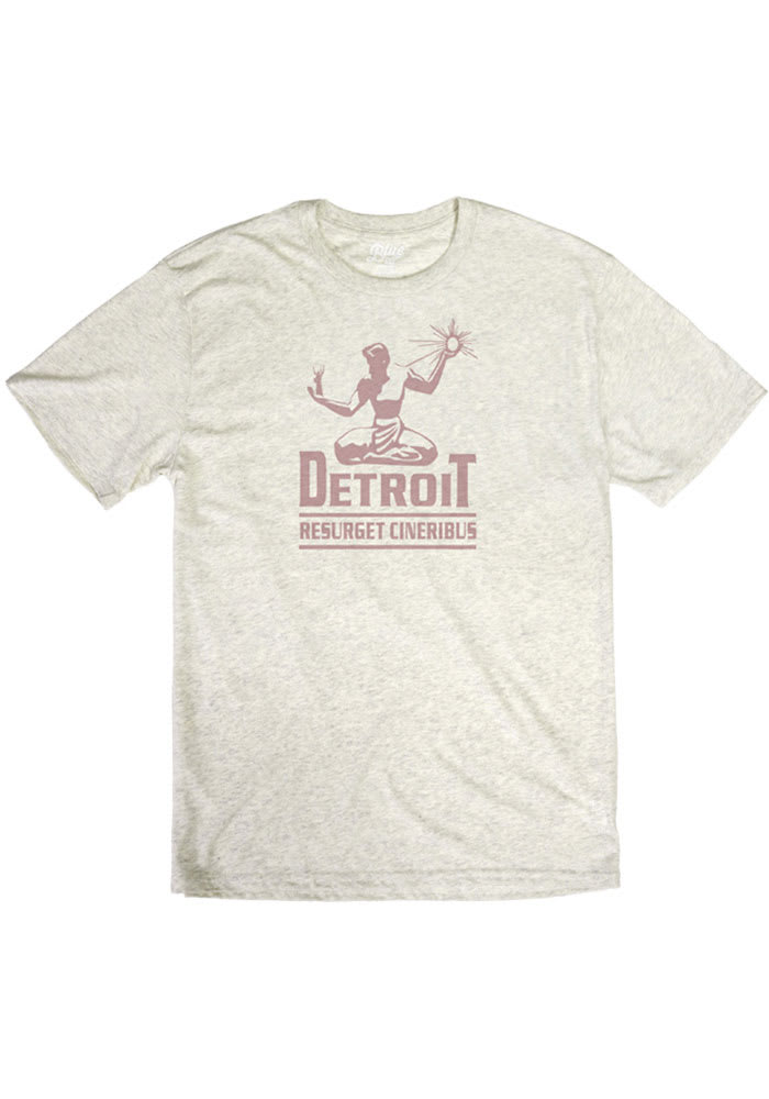 Detroit Oatmeal Spirit Statue Short Sleeve T Shirt