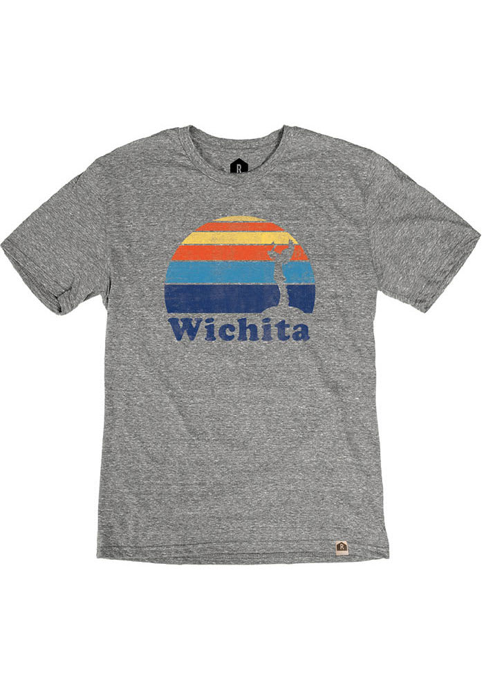 Wichita Grey Sunset Icon Keeper Short Sleeve T Shirt