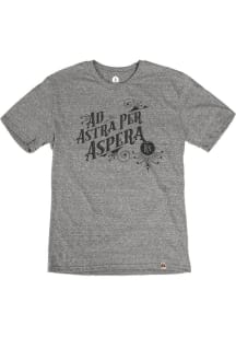 Kansas Grey Ad Astra Short Sleeve T Shirt