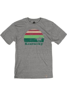 Kentucky Grey Sunset Racing Short Sleeve T Shirt