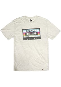 Detroit Oatmeal Mix Tape Short Sleeve T Shirt