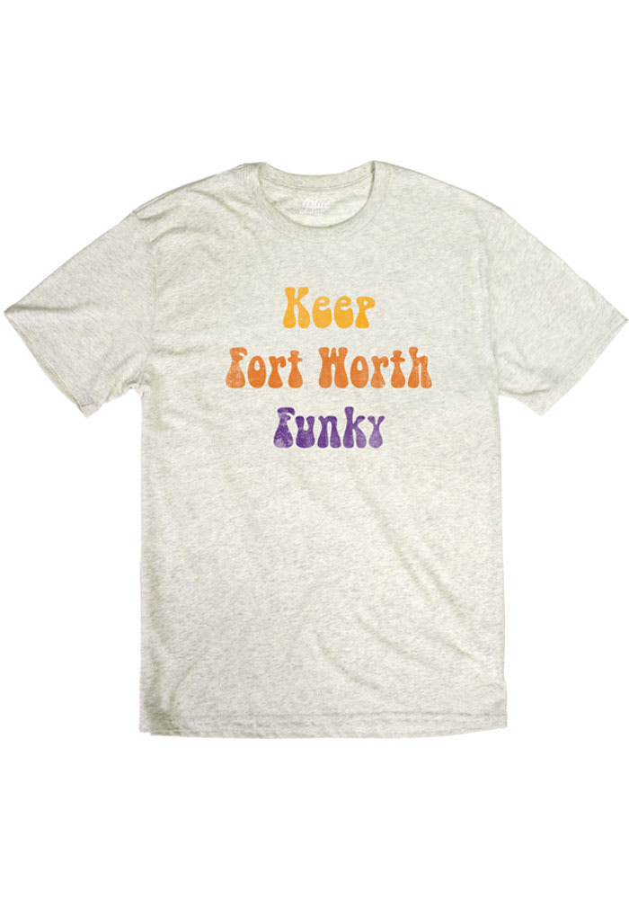 Fort Worth Oatmeal Funky Short Sleeve T Shirt