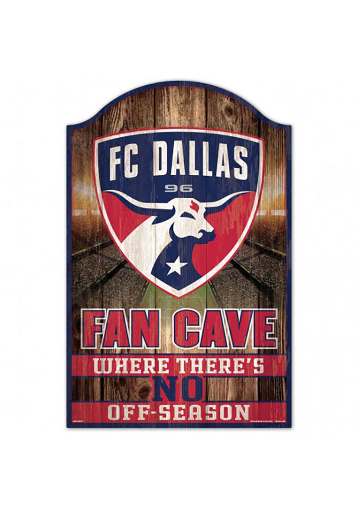 FC Dallas 11x17 Fan Cave Sign