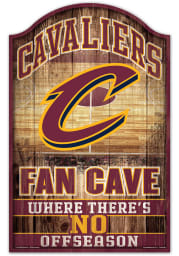 Cleveland Cavaliers 11x17 Fan Cave Sign