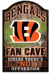 Cincinnati Bengals 11x17 Fan Cave Sign