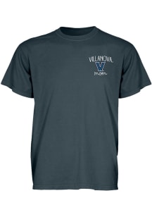 Villanova Wildcats Womens Blue Mom Spiral Short Sleeve T-Shirt