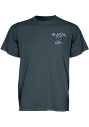 Villanova Wildcats Womens Blue Mom Spiral Short Sleeve T-Shirt
