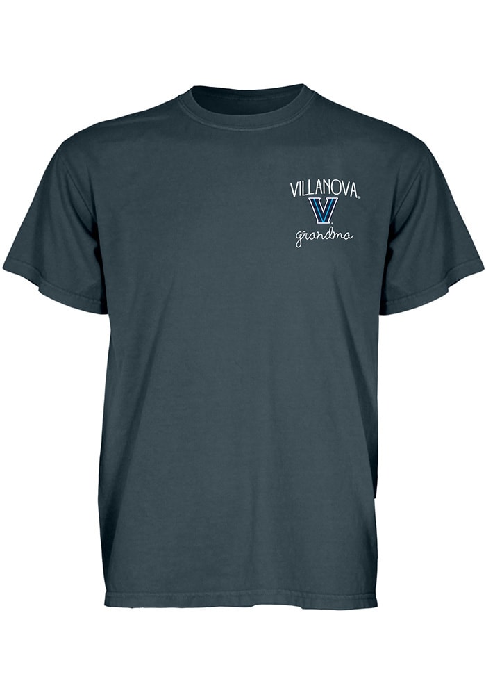 Villanova Wildcats Womens Blue Grandma Spiral Short Sleeve T-Shirt