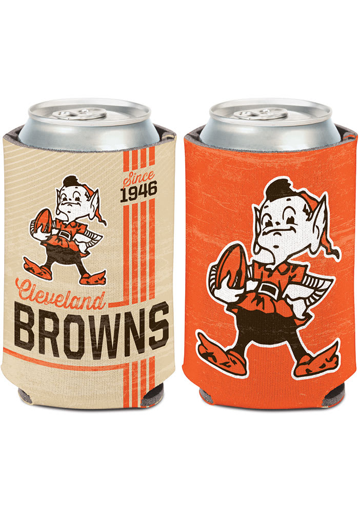 Cleveland Browns Brownie 12oz Can Coolie
