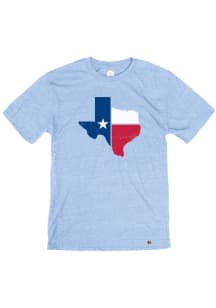 Texas Light Blue State Flag Short Sleeve T Shirt