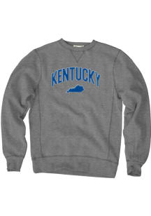Kentucky Mens Black Wordmark Long Sleeve Crew Sweatshirt