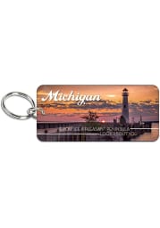 Michigan Lighthouse Keychain