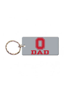 Ohio State Buckeyes Dad Keychain