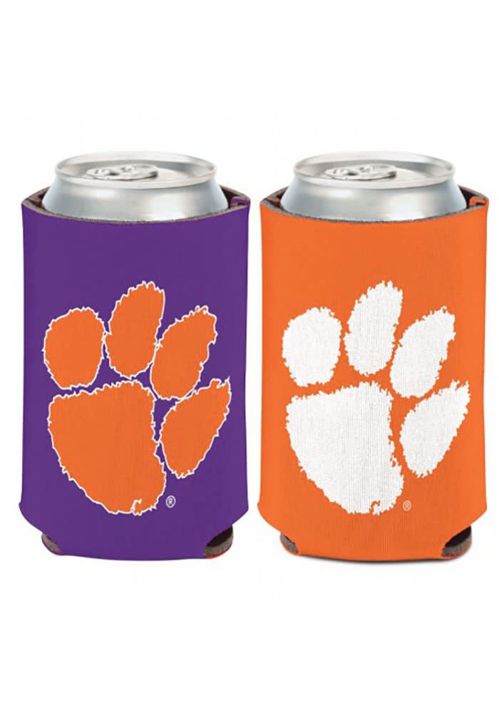 Clemson Tigers 12oz. Personalized Stainless Steel Slim Can Cooler