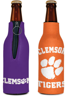 Clemson Tigers Zipper Bottle Coolie