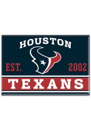 Houston Texans 2.5x3.5 Metal Magnet