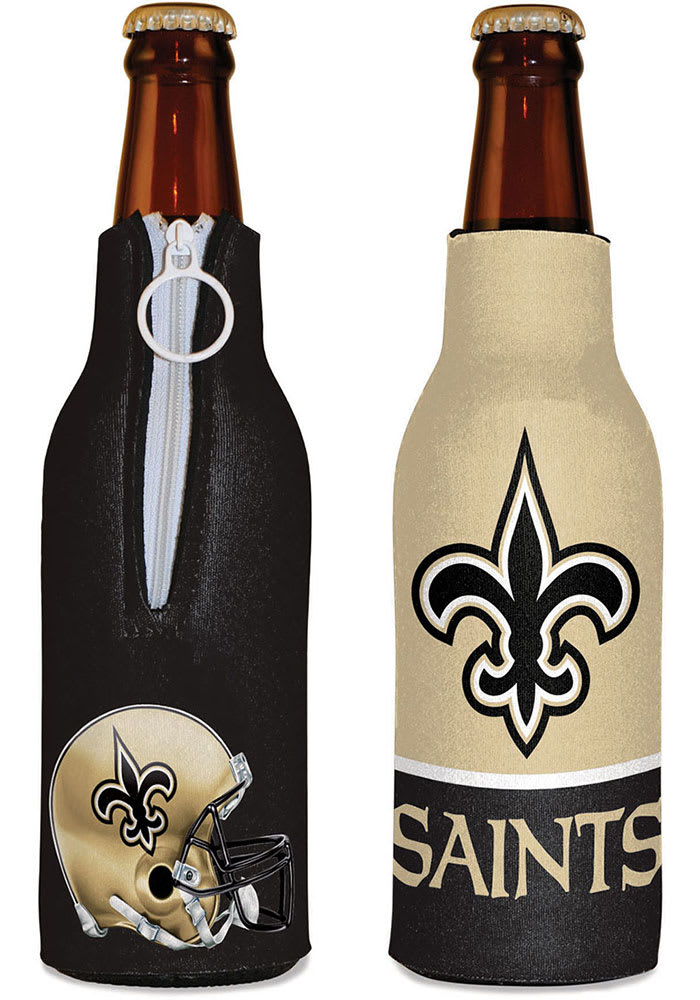 New Orleans Saints Zipper Bottle Coolie