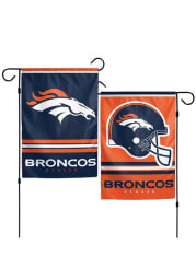 Denver Broncos 12x18 inch 2-Sided Garden Flag
