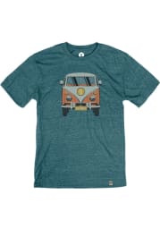 Detroit Teal VW Van Short Sleeve T Shirt