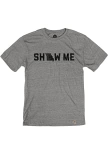 Missouri Grey Show Me Short Sleeve T Shirt