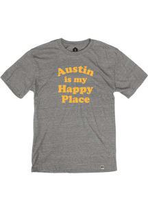 Austin Grey Happy Place Short Sleeve T Shirt