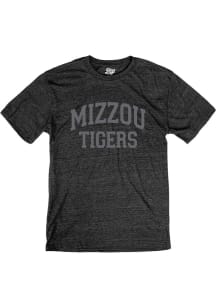 Missouri Tigers Black Arch Team Name Short Sleeve Fashion T Shirt