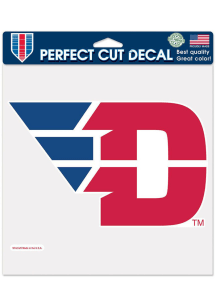 Dayton Flyers 8x8 inch Auto Decal - Red
