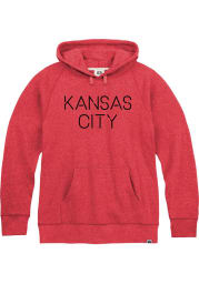 Kansas City Red Disconnected Long Sleeve Fleece Hood Sweatshirt