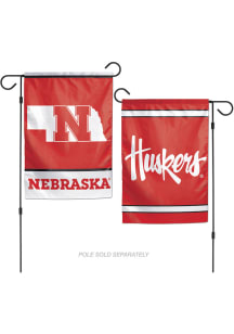 Nebraska Cornhuskers 12x18 inch 2-Sided Garden Flag