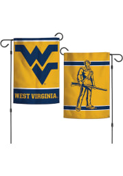West Virginia Mountaineers 12x18 inch 2-Sided Garden Flag