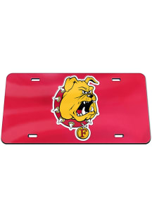 Ferris State Bulldogs Mascot Car Accessory License Plate