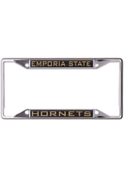 Emporia State Hornets Metallic License Frame