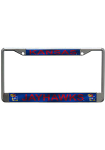 Kansas Jayhawks Printed License Frame