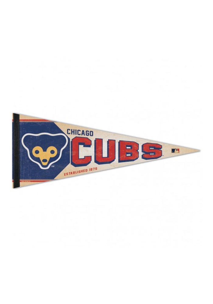Chicago Cubs 12x30 Cooperstown Premium Pennant