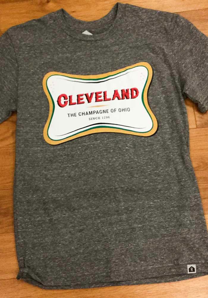 Cleveland Champagne Short Sleeve T Shirt