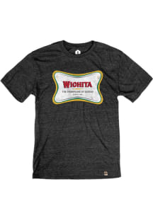 Wichita Black Champagne Short Sleeve T Shirt
