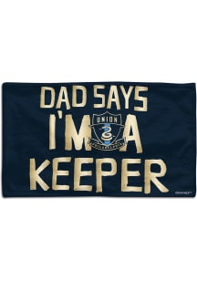 Union Dad Says Im a Keeper Bib