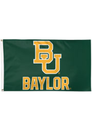 Baylor Bears 3x5 Deluxe Green Silk Screen Grommet Flag