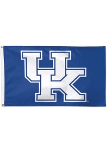 Kentucky Wildcats 3x5 ft Deluxe Blue Silk Screen Grommet Flag