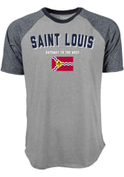 St. Louis Grey Ringtone Short Sleeve T Shirt