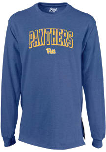 Pitt Panthers Womens Blue Gocup Side Zip LS Tee