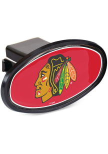 Chicago Blackhawks Oval Car Accessory Hitch Cover